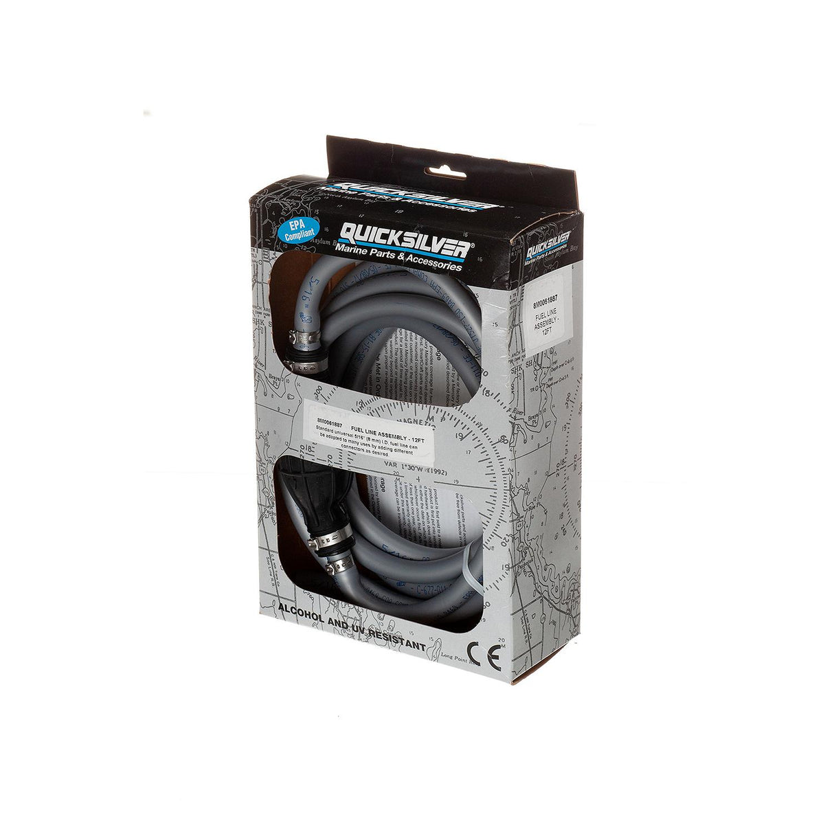 Mercury - Fuel Line Assembly - 12 Ft - No Connectors - 32-8M0061887