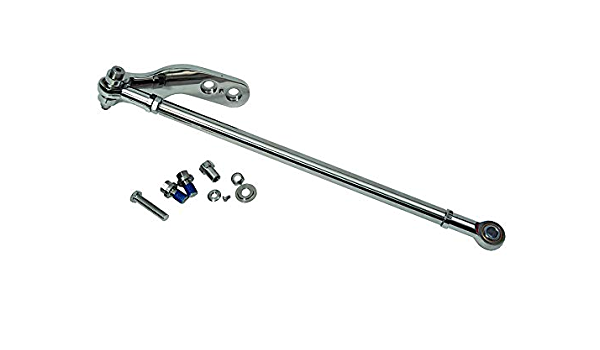 Mercury - Tie Bar - Single Cylinder Dual Engine - 34 inch - Fits 75 115 HP EFI 4 Stroke OB, 150 4 Stroke, 135 200 4 Cylinder Verado, OptiMax, 3.4 & 4.6L FourStrokes up to 250hp - 64-8M0063477