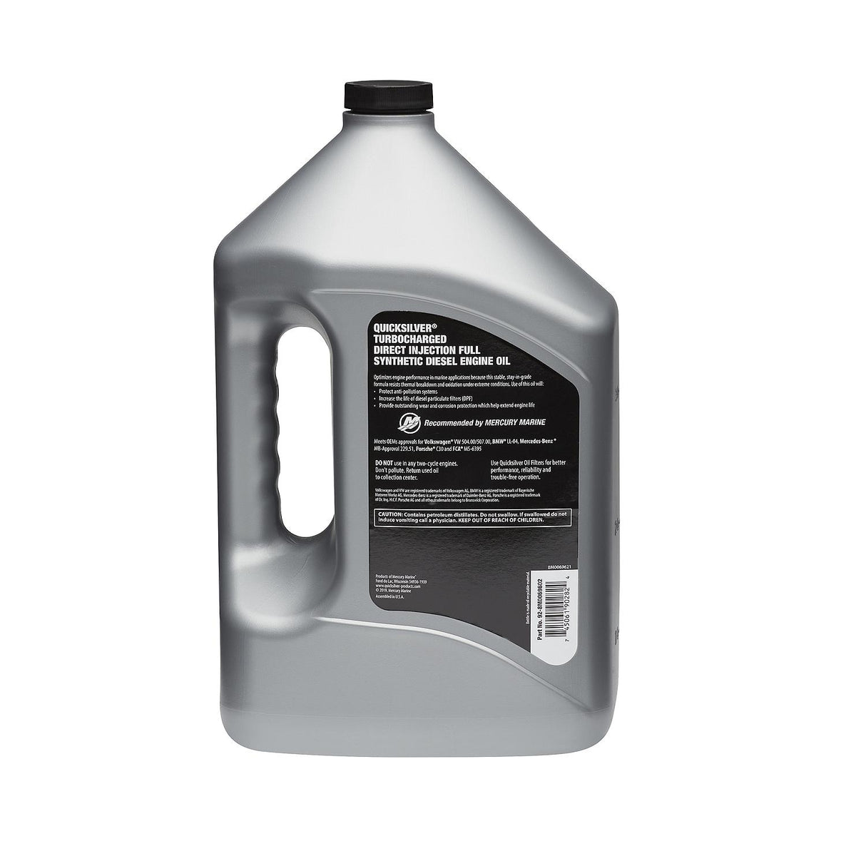 5W30 TDI OIL QUICKSILVER, 4 LITERS - 92-8M0069602