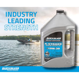 Quicksilver 4-Stroke 10W30 Marine Engine Oil - Quart - 92-8M0078616