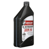 Mercury Synthetic Blend 4 Stroke 25W 40 Marine Oil - Quart - 92-8M0078629