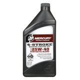 Mercury Synthetic Blend 4 Stroke 25W 40 Marine Oil - Quart - 92-8M0078629