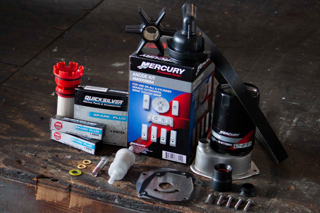 MERCURY VERADO 300 HOUR MAINTENANCE KIT - 200 225 250 275 300 350 L6 - 8M0097859 - S/N 2B144122 & BELOW **Open Box**