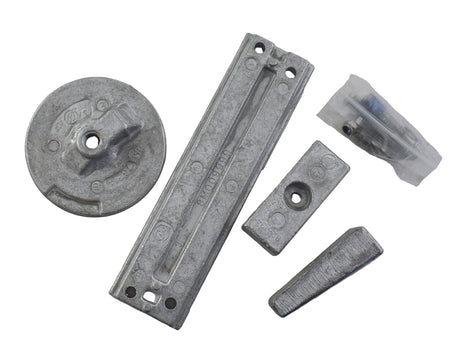 Mercury 97-8M0107551 Outboard Aluminum Anode Kit - Fits 135 - 200 4 Cylinder Verado - 75 - 115 135 - 250 HP Optimax Engines