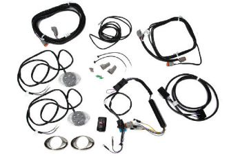 Mercury - Moving Prop Alert Light System - Oval - Fits Analog Engine/Non Mercury Single Engines - 8M0109508