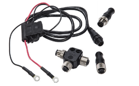 Mercury - NMEA 2000 Starter Kit - Male & Female Termination Resistor with T Connector - 8M0110642