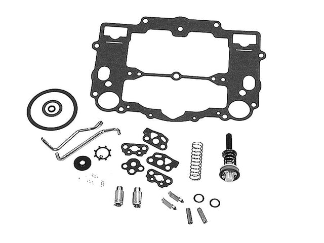 Mercury Mercruiser - Carburetor Repair Kit - Fits 1987-1997 MCM/MIE/Tow Sports 350 Mag & 5.7L/LX, 1990-1997 MCM/MIE 454 Mag 502 Mag, 7.4L & 8.2L Engines - 8M0120193