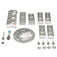 Mercury Quicksilver - Anode Kit - Saltwater or Freshwater - Fits 6 Cylinder, 200‑300 HP Verado Outboards - 97-8M0126670