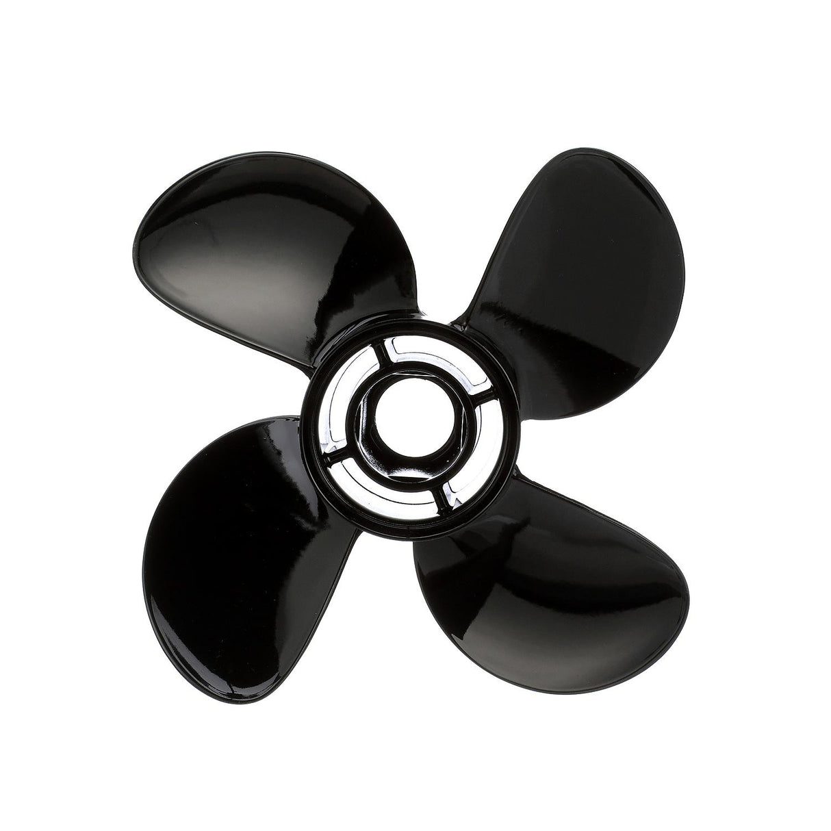 Mercury - Nemesis Quicksilver Propeller - 4-Blade - 25 to 30 HP 4-Stroke (2005 and earlier) - 40 to 60 HP 2-Stroke and 4-Stroke w/ Standard Gearcases - 10.1 Dia. - 15 Pitch - 48-8M8027514