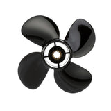 Mercury - Nemesis Quicksilver Propeller - 4-Blade - 25 to 30 HP 4-Stroke (2006 and newer) - 9.3 Dia. - 9.5 Pitch - 48-8M8027516