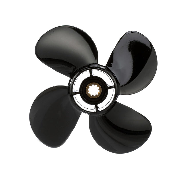 Mercury - Nemesis Quicksilver Propeller - 4-Blade - 25 to 30 HP 4-Stroke (2006 and newer) - 9.3 Dia. - 9.5 Pitch - 48-8M8027516
