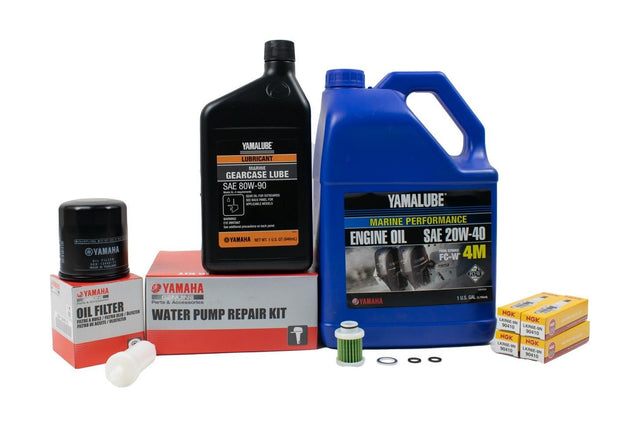 Yamaha F90B 300 Hour Service Maintenance Kit - Yamalube 20W-40 - 2016-Current