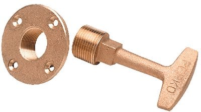 Perko - Garboard Drain Plug - Cast Bronze - 3/4" - 0266DP0PLB