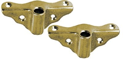 Perko - Rowlock Socket Bronze Edge Mount, Pr. - 0833DP0PLB