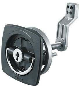 Perko - Flush Lock - White - 2-1/2" X 2-1/2" - 0931DP1WHT