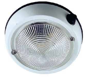 Perko - 5 Exterior Dome Light White - 1253DP2WHT