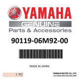 Yamaha - Bolt, with washer - 90119-06M92-00