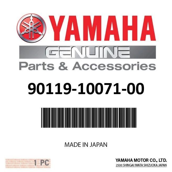 Yamaha - Bolt, with Washer - 90119-10071-00