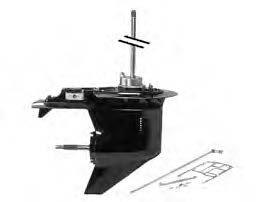 Mercury - Gearcase Assembly Complete - 25 Inch Shaft - Fits Mercury 115 HP 4-Cylinder, 4-Stroke Outboards - 1600-888845T02