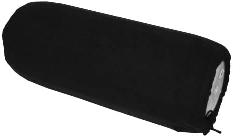 Taylor Made - Fleece Fender Boots for Center Rope Tube Fenders - Black - 10 inch x 26 inch - 9032