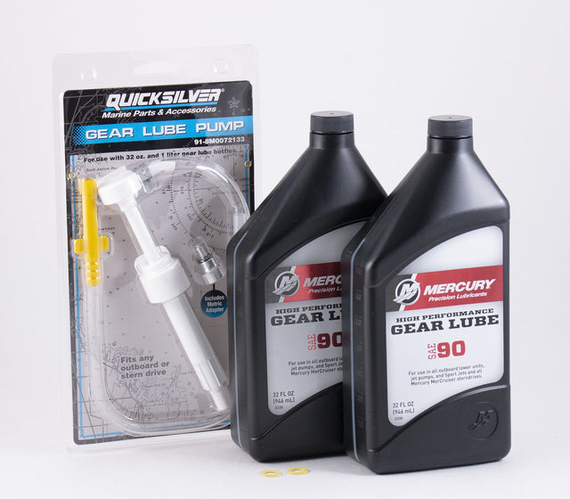 Mercury Verado - 3.4L V6 - 4.6L V8 High Performance Gear Lube Kit - 92-858064K01 