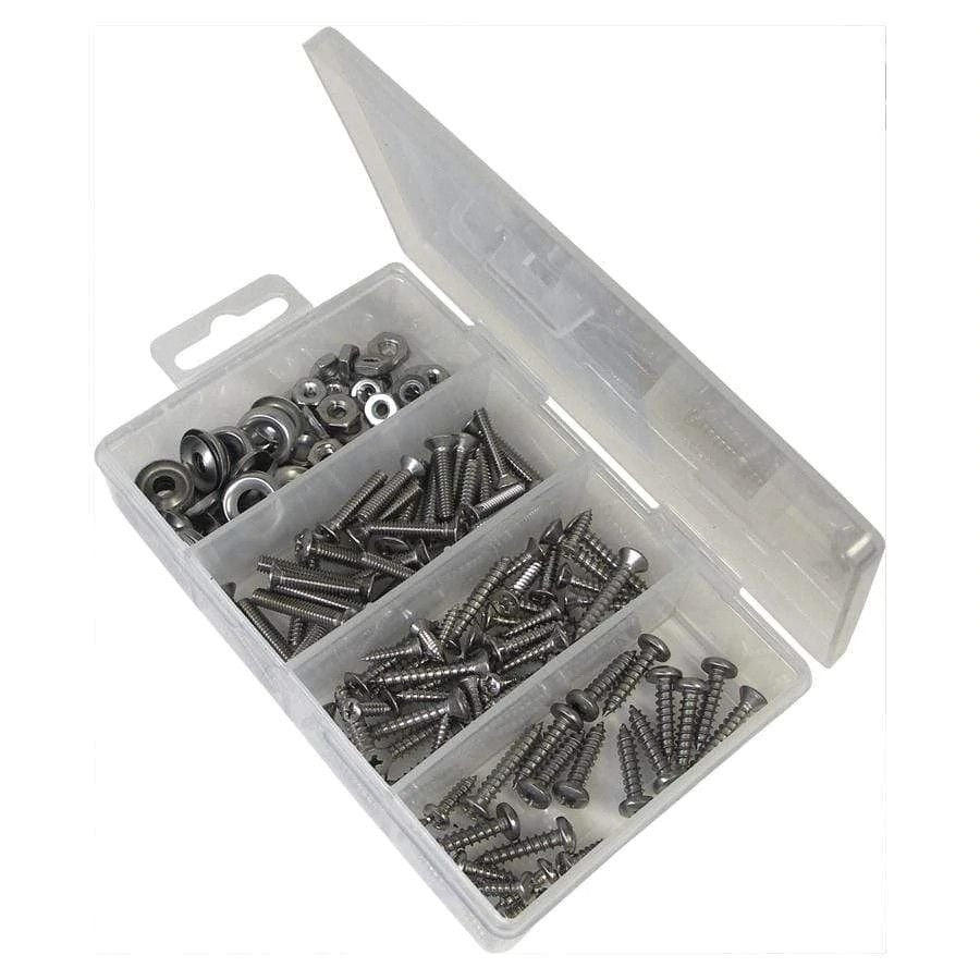 Boating Essentials - 168 Piece Fastener Kit - BE-HA-54407-DP