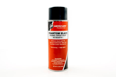 Mercury Phantom Black Enamel Spray Paint - 12oz - 92-8028781