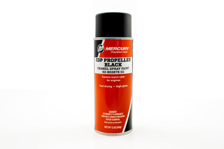 Mercury EDP Propeller Black Enamel Spray Paint - 92-80287850
