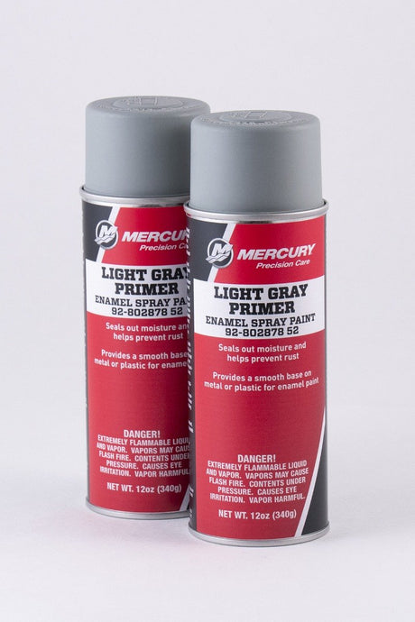 Mercury Outboard Engine Primer - Light Gray - 80287852 - 2 Pack