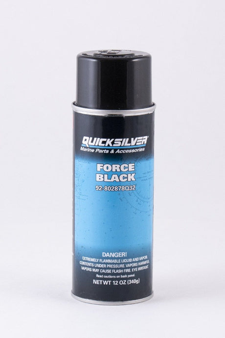 Mercury Quicksilver Outboard Engine Paint - Force Black - 802878Q32