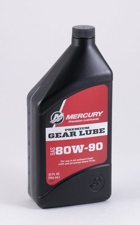 Mercury SAE 80W-90 Premium Gear Lube Oil - Quart - 92-858058K01