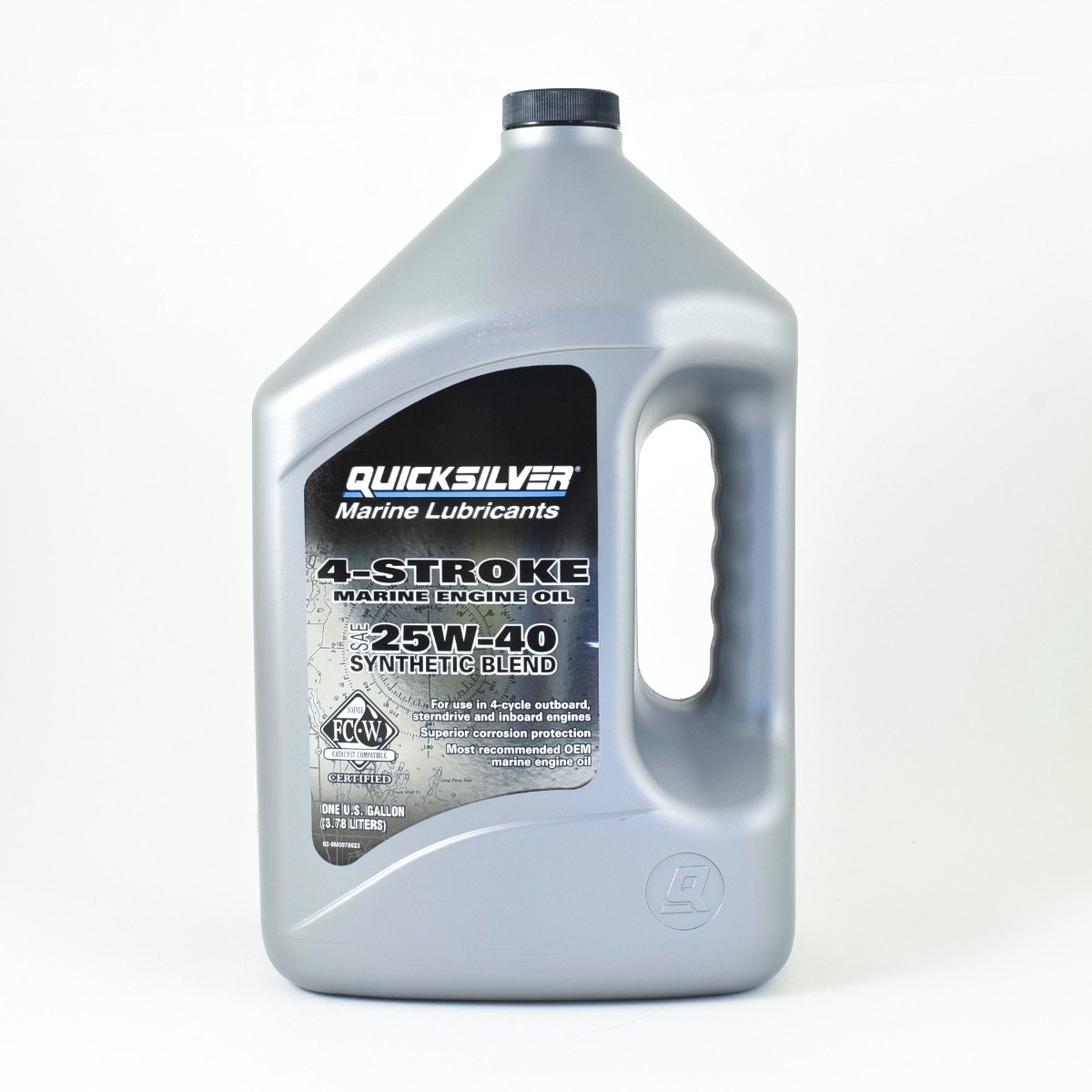 Quicksilver Synthetic Blend 25W40 Oil 92-8M0078623