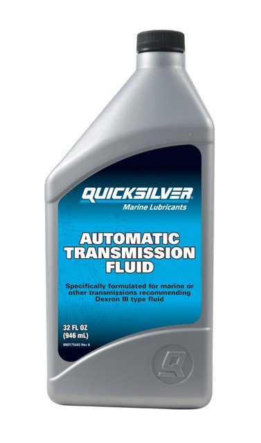 Quicksilver Automatic Transmission Fluid Quart - 92-8M0175441
