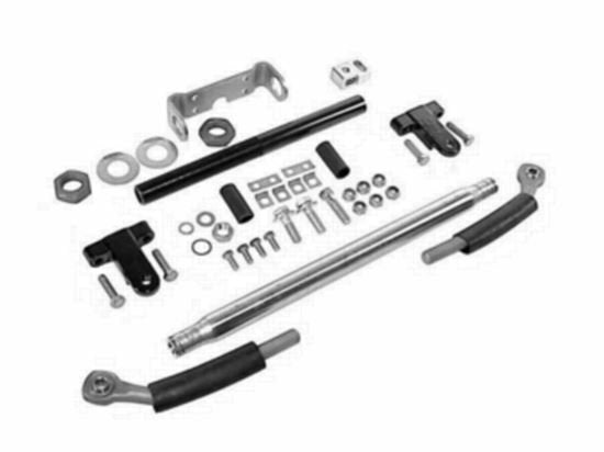 Mercury - Dual Engine Tie Bar Kit - 22-26-1/2 Inch - Fits Various Mercury/Mariner 70 thru 3.0 Liter Outboards - 92876A9