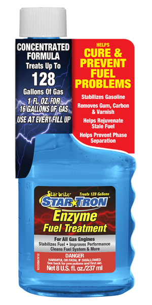 Starbrite - Star Tron Gas Additive - Concentrated Gas Formula - 8 oz - 93008