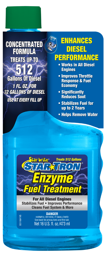 Starbrite - Star Tron Enzyme Fuel Treatment - Super Concentrated Diesel Formula - 16 oz - 93116