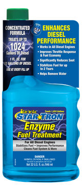 Starbrite - Star Tron Enzyme Fuel Treatment - Super Concentrated Diesel Formula- 32 oz - 93132