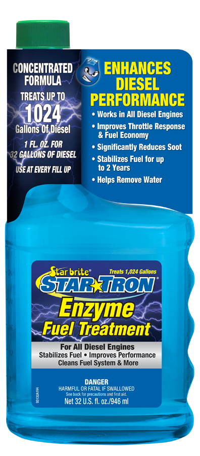 Starbrite - Star Tron Enzyme Fuel Treatment - Super Concentrated Diesel Formula- 32 oz - 93132