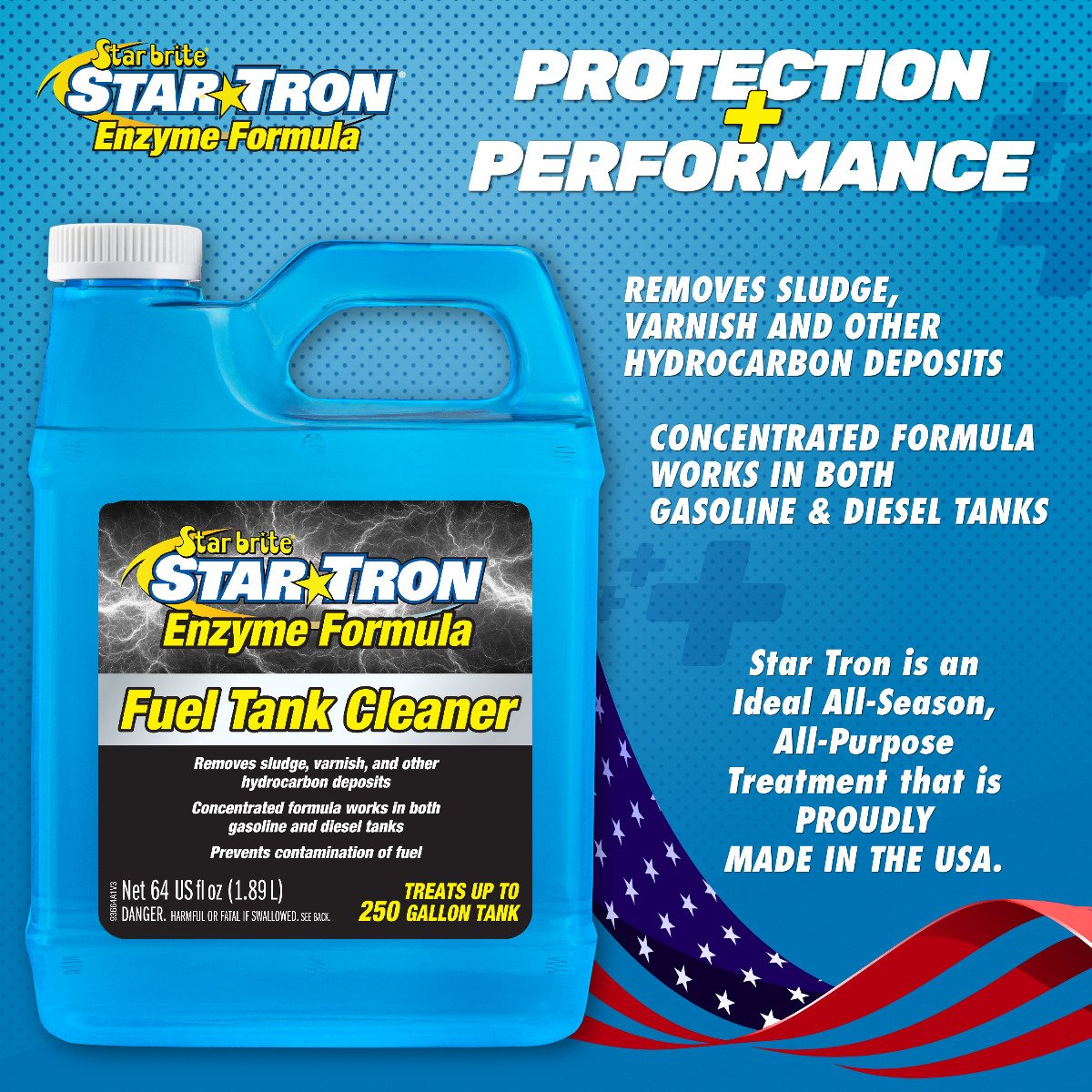 Starbrite - Star Tron Tank Cleaner - 1/2 Gallon - 93664