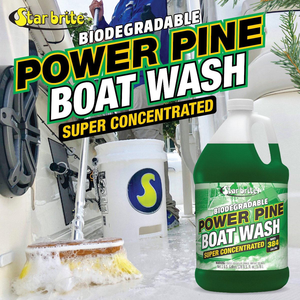 Starbrite - Power Pine - Boat Wash - 32 oz. - 93732