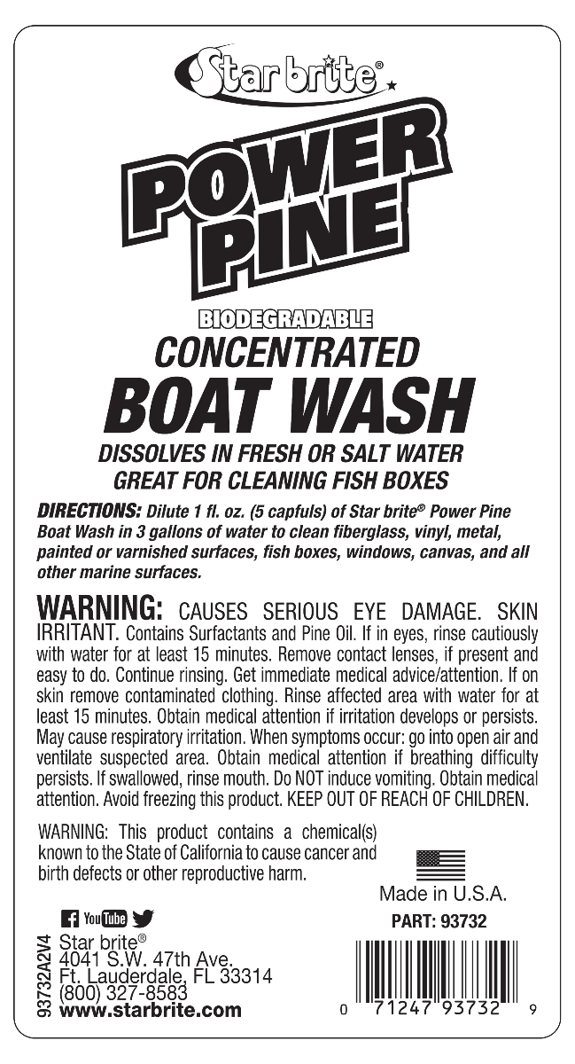 Starbrite - Power Pine - Boat Wash - 32 oz. - 93732