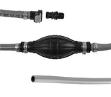 Attwood Marine - Fuel Line Hose Kit w/ Universal Sprayless Connector - For Force - 3/8" x 6' - 93806FUS7