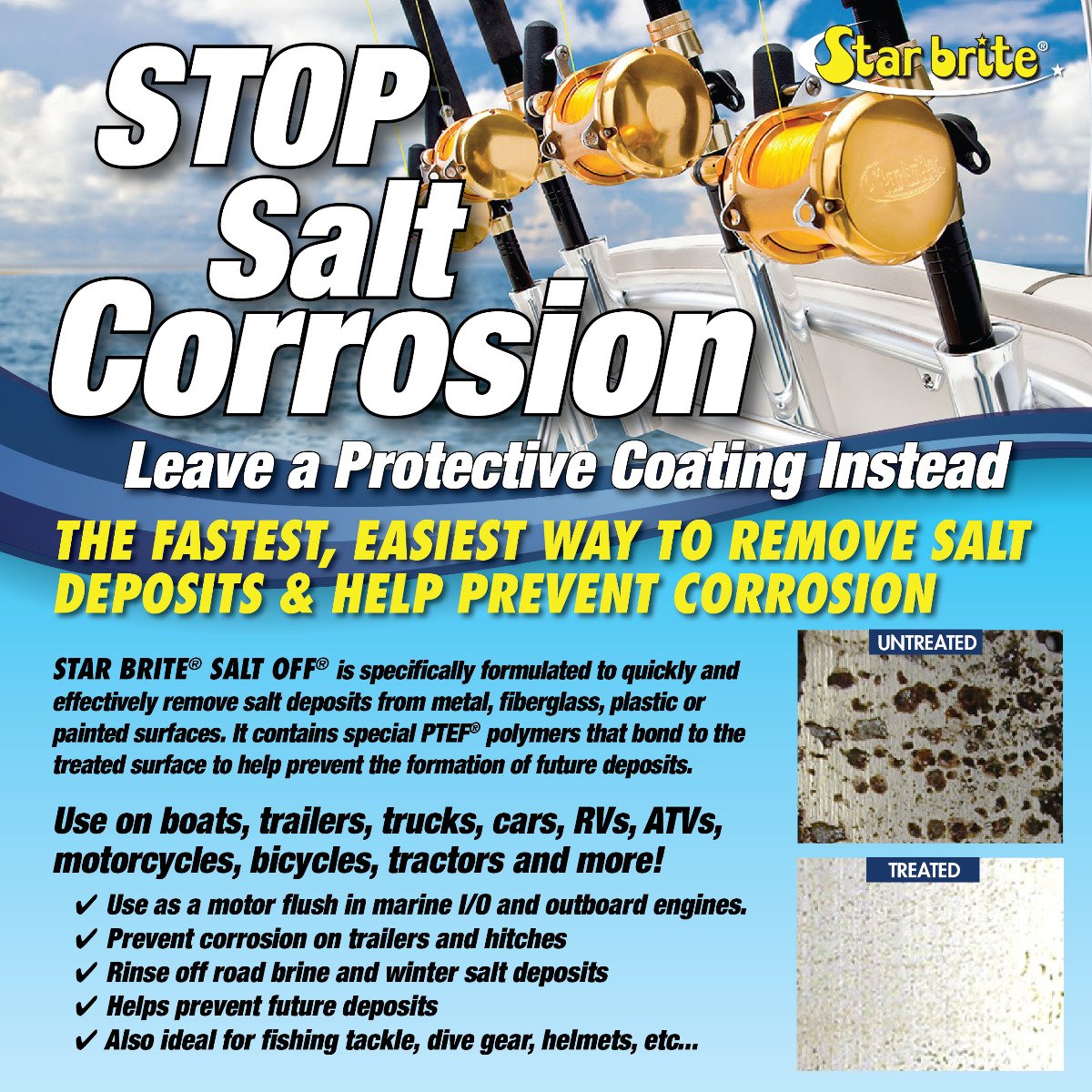 Starbrite - Salt Off Concentrate with PTEF - 32 oz. - 93932