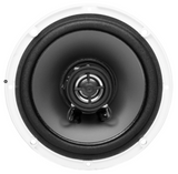 Boss Audio - MR50W 5.25" Round Marine Speakers - Pair - White - MR50W