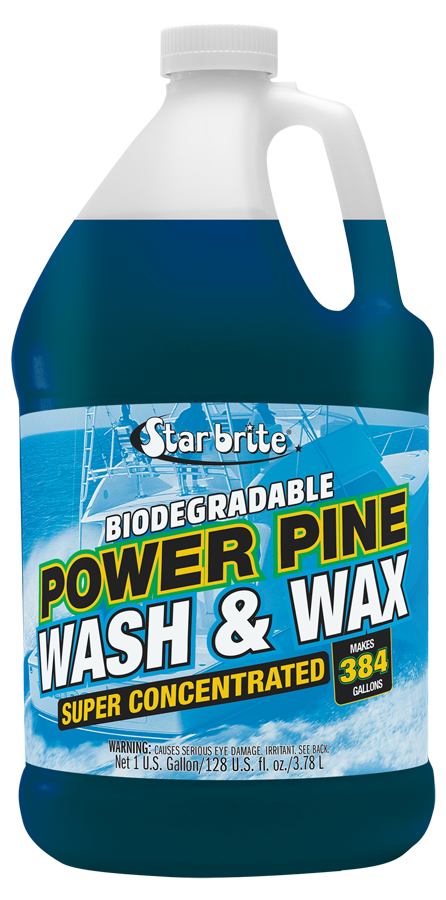 Starbrite - Power Pine Wash & Wax - 1 Gallon - 94700