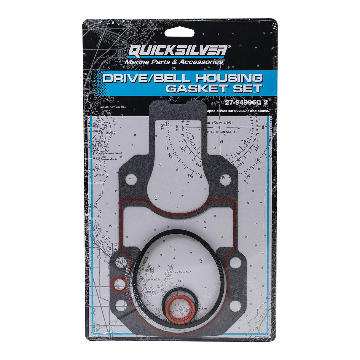 Mercury Quicksilver - Drive Installation Kit - Fits R, MR, Aplha One Gen II Drives - 27-94996Q2