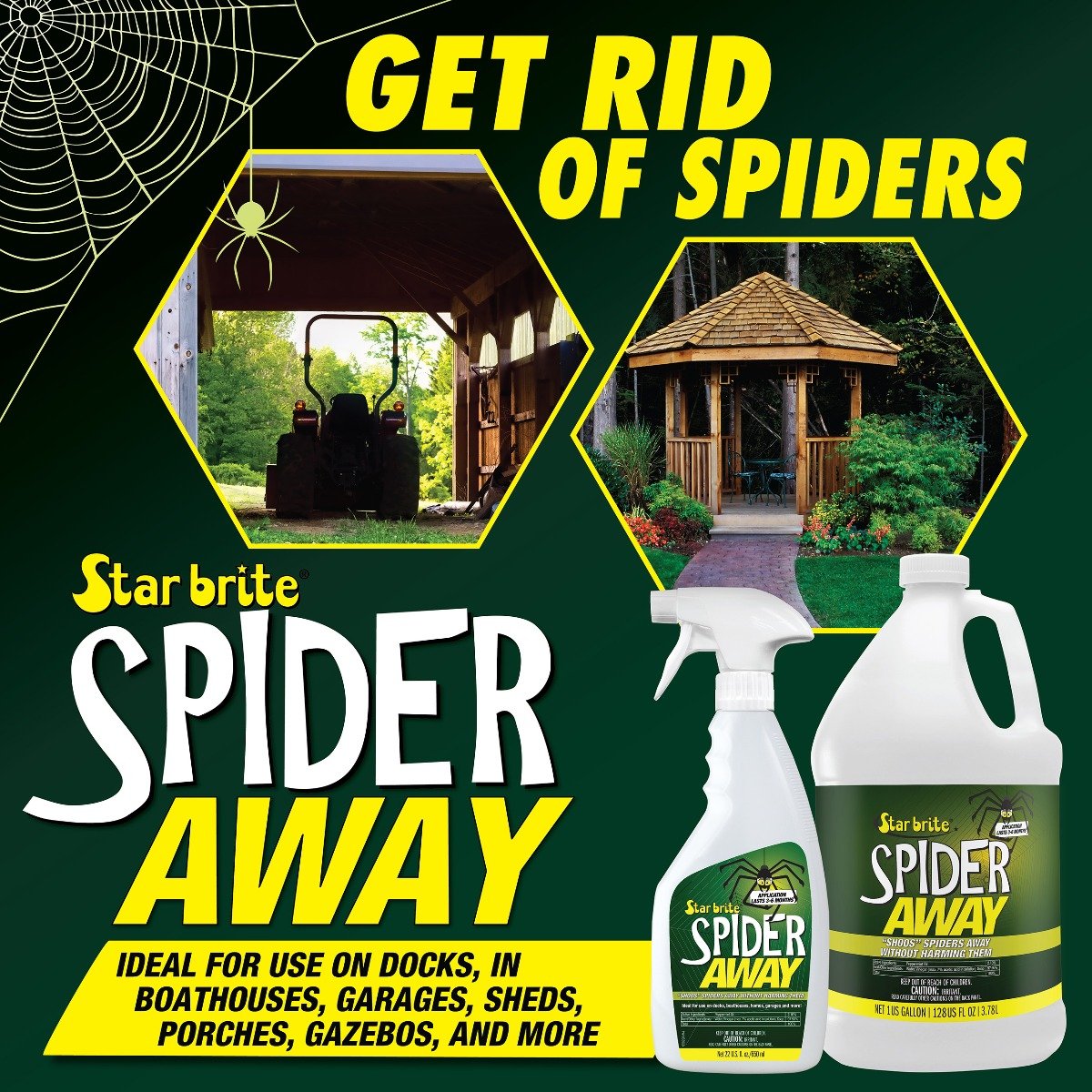 Starbrite - Spider Away - 1 Gallon - 95000