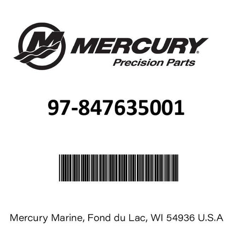 Mercury - Antivent Anode Plate for Sport Master - 97-847635001