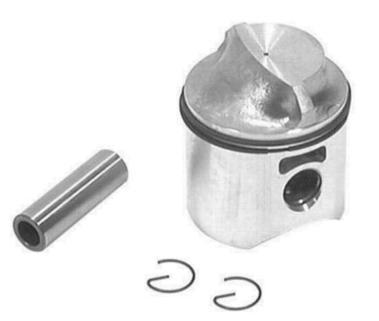 Mercury - Piston Assembly - Standard Size - Fits Various 6-15 HP Outboards - 784-9747T2