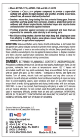 Starbrite - Ultimate Lubricating Fluid with Cerflon & Lanolin - 11.75 oz - 98212